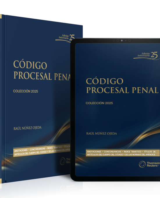 Código Procesal Penal 2025. Vigésima Quinta Edición -versión DUO ( Papel + Digital en Proview)