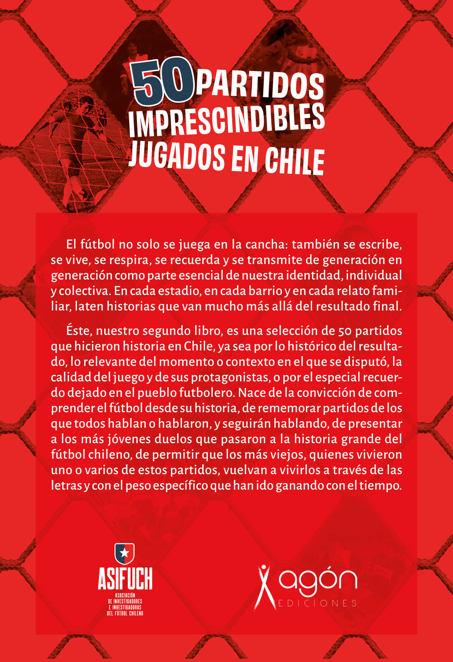 tapa_50 partidos impresindibles jugados en Chile