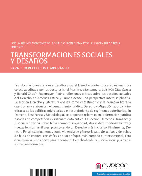 Transformaciones sociales y desafíos para el Derecho contemporáneo