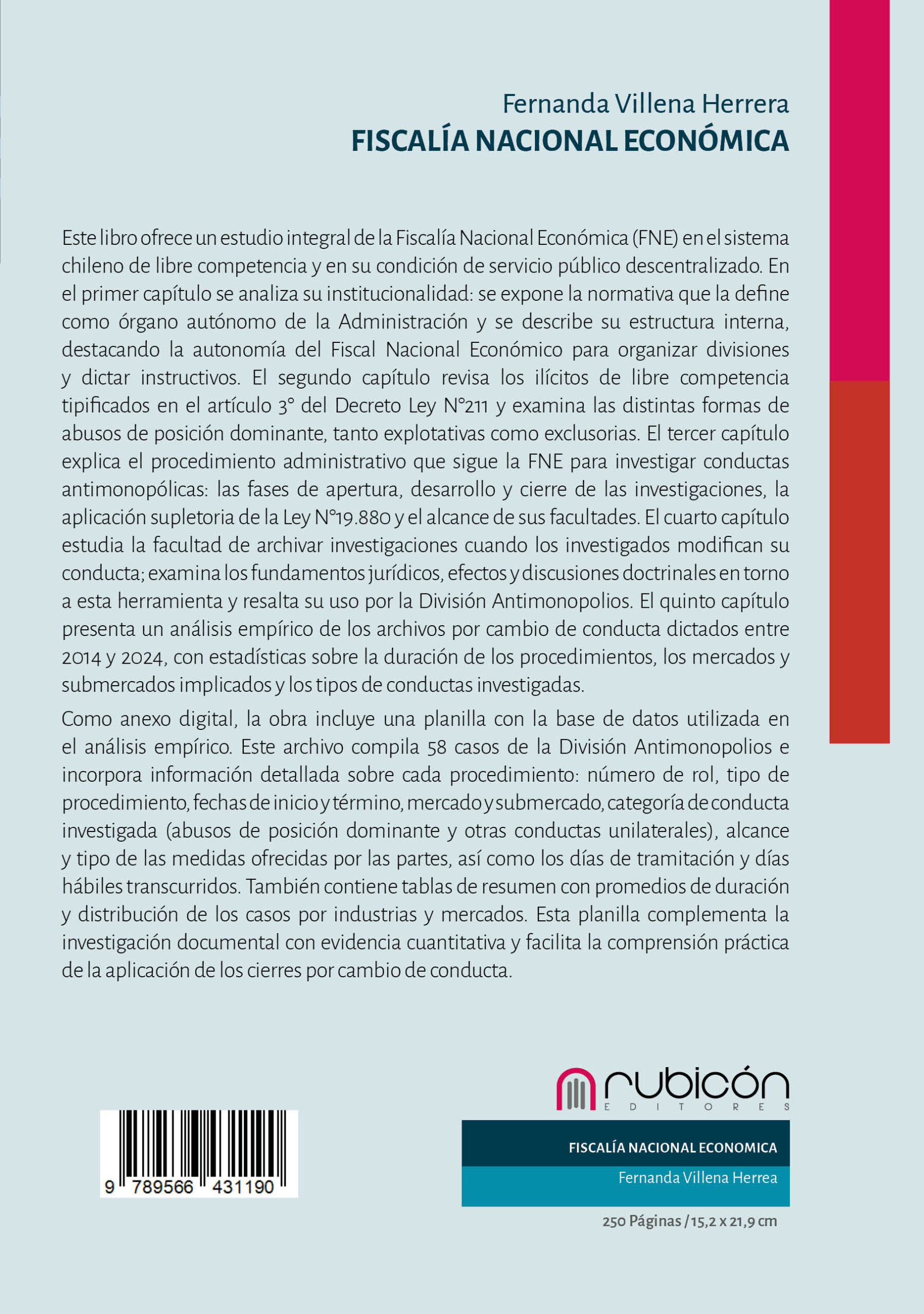 Tapa_Fiscalía Nacional Económica_institucionalidad, ilícitos de libre competencia y procedimiento investigativo2